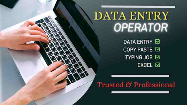 304864I will do fast and accurate data entry, typing and copy paste work