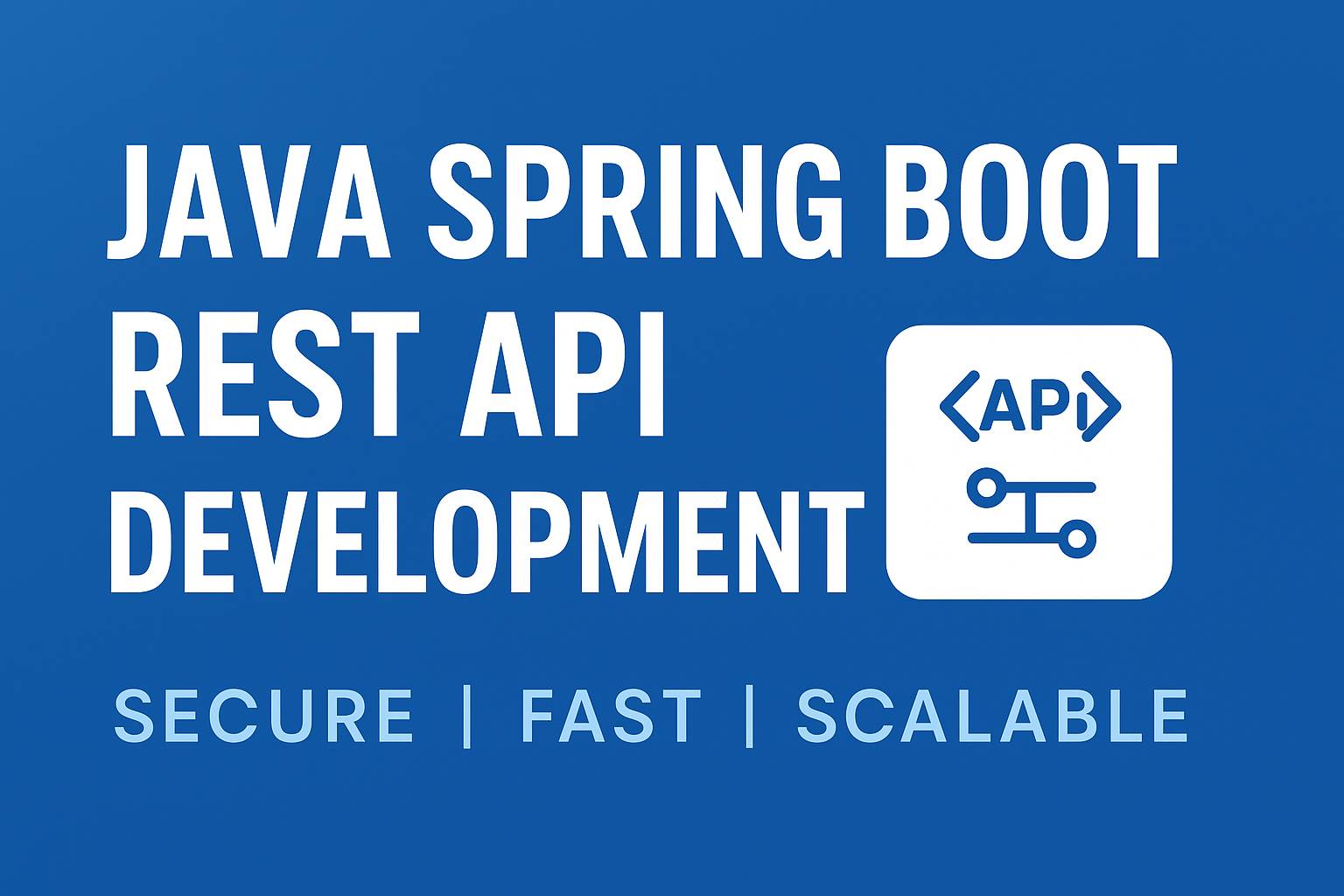 287466I will develop a secure Java Spring Boot REST API for your application