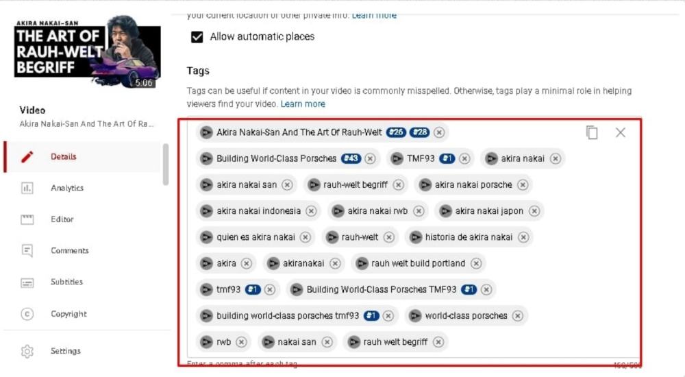 283334You will get Youtube SEO optimization for more views, subscribes & engagement.