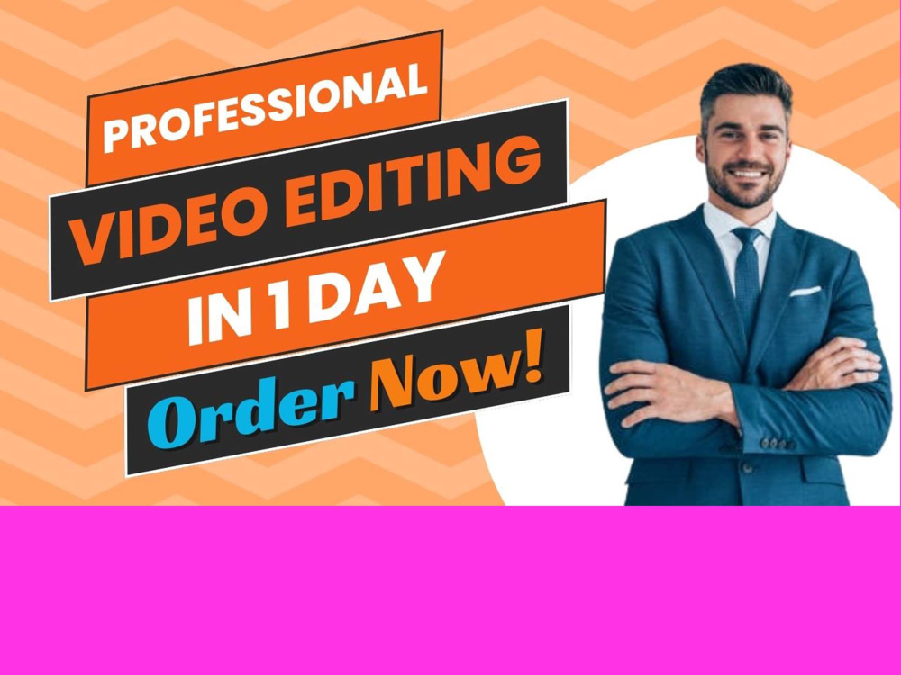 295885Professional Video Editing