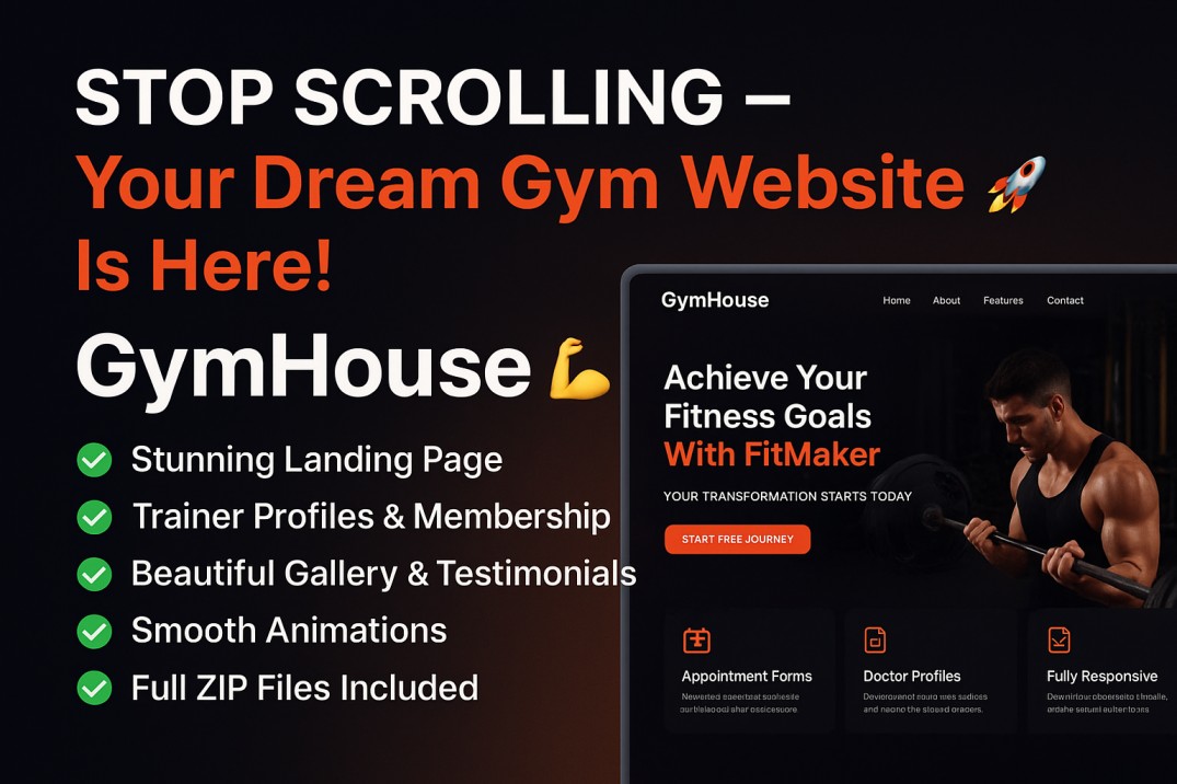329272I will create a ready-to-use React Restaurant Landing Page template to boost your orders