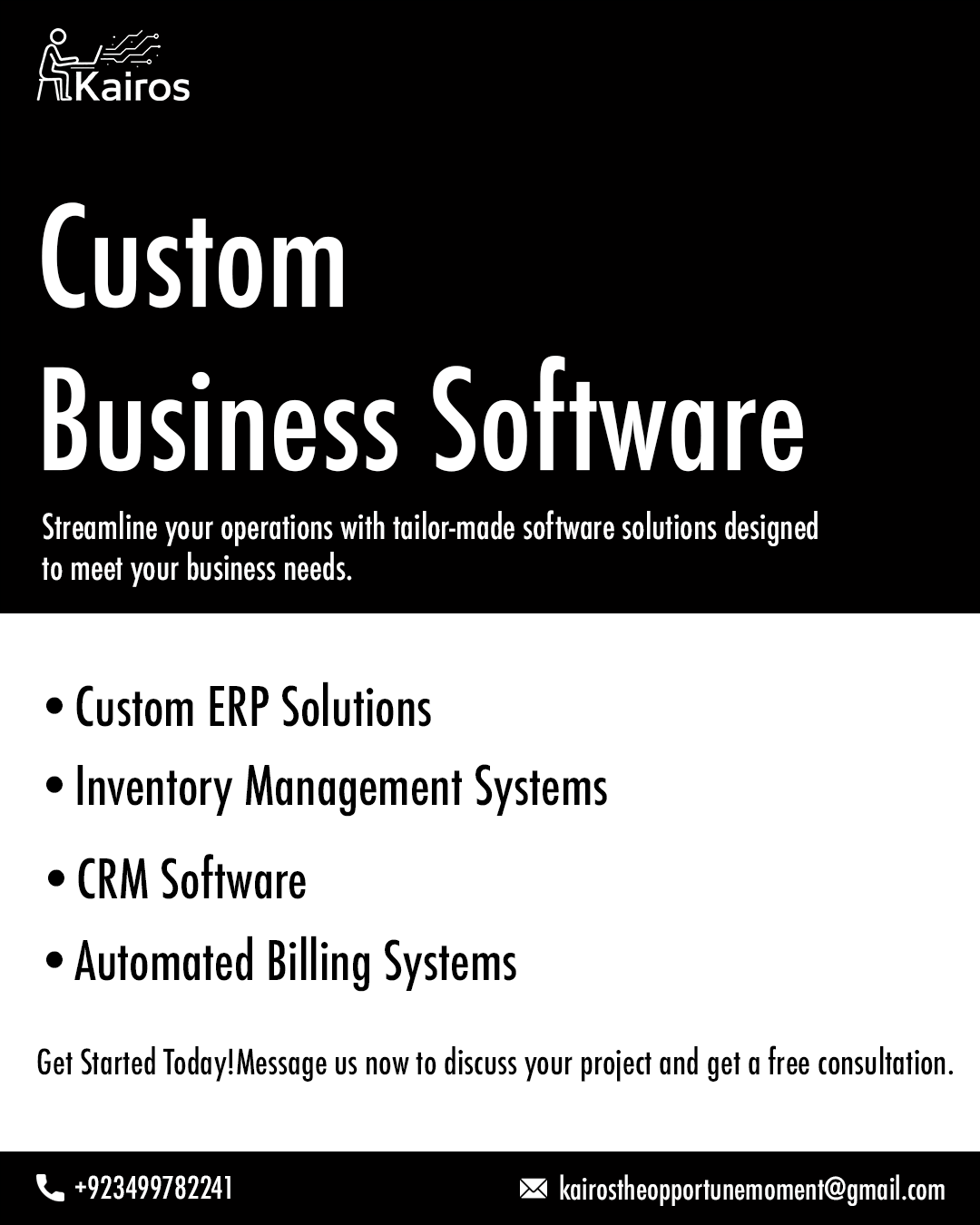 340479Custom Software Solutions for Your Business Needs