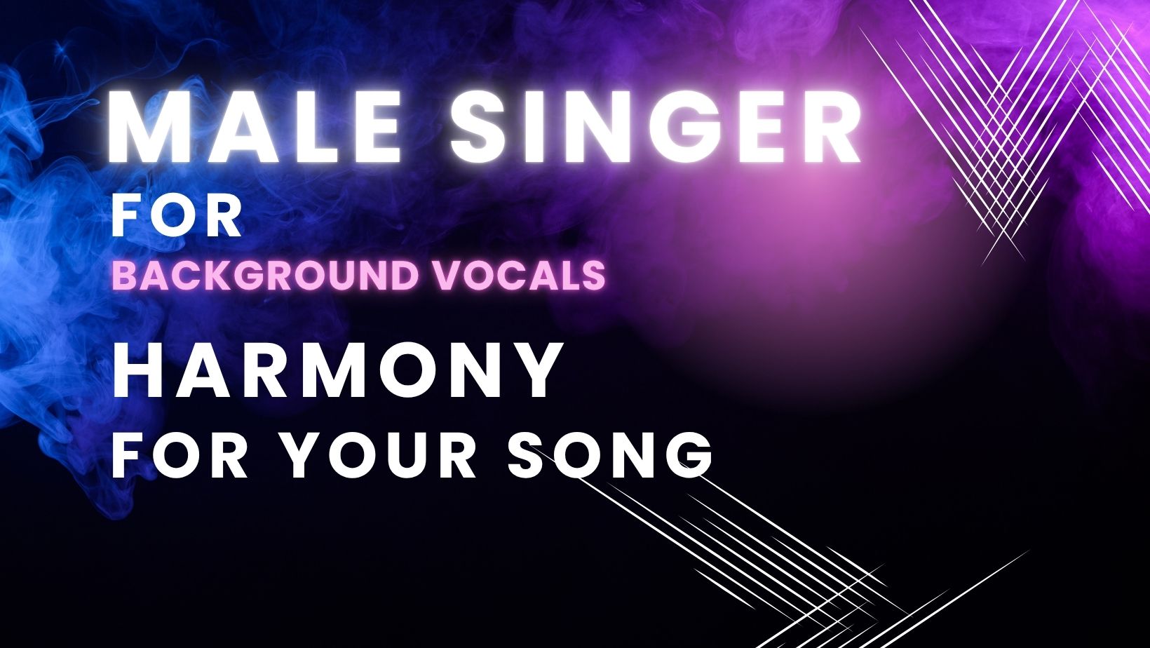 337178I will record pro background vocals, harmony, and choir for your song
