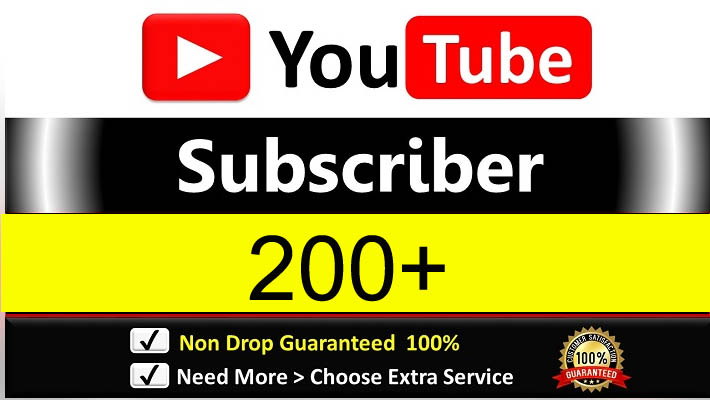 426945200+Organic YouTube Subscriber From HQ account in your Channel
