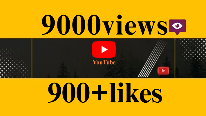 4463689000+ views and 900 likes free.
If you need the authentic views than you have come right place.