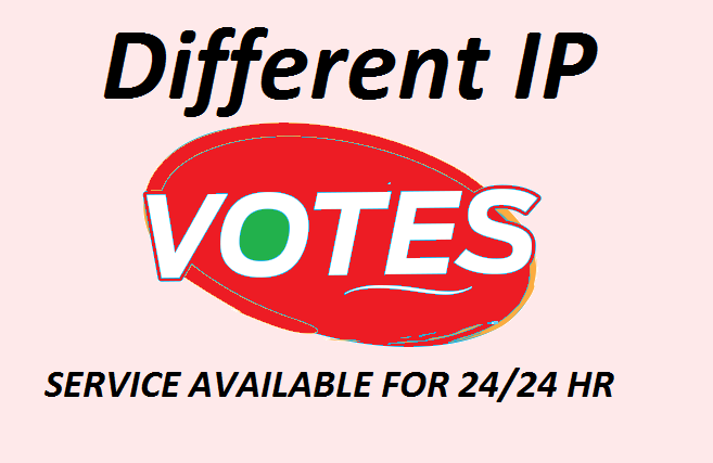 Give to 150 genuine IP votes by real people to any IP contest that you are participating