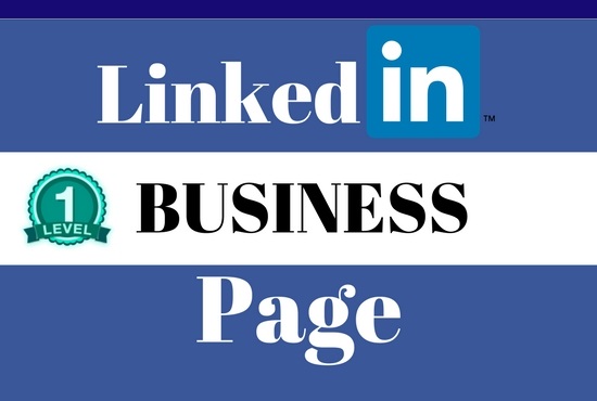 i will create LinkedIn business page