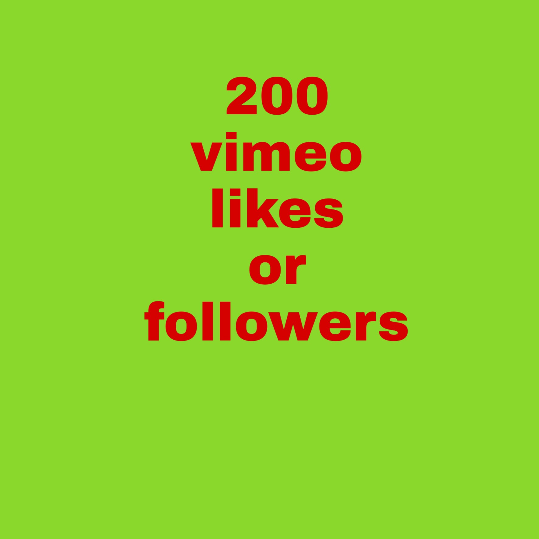 200 vimeo video likes   fast delivery