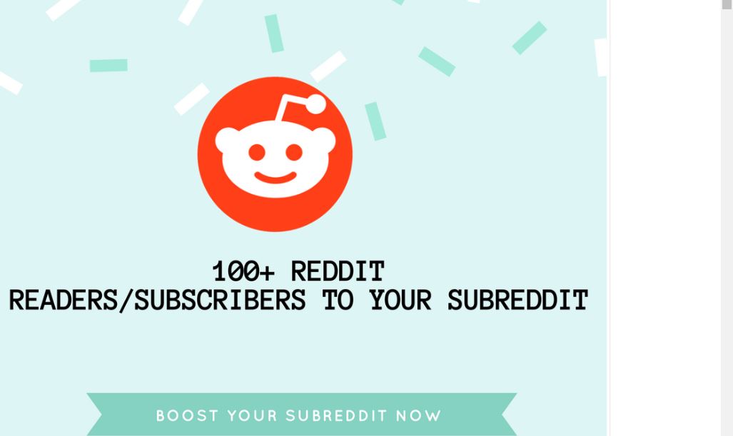 Instant 100+ Reddit SubReddit Subscribers or Readers
