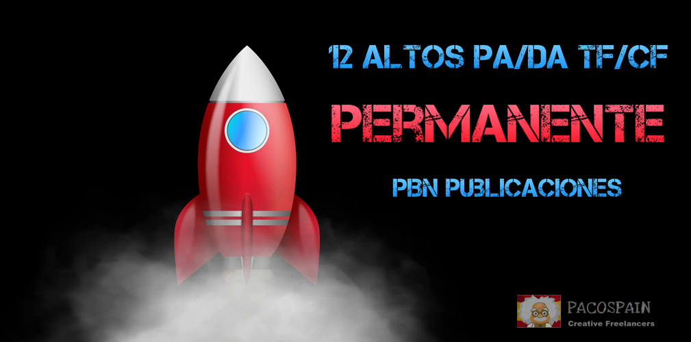 will Create 12 High Permanent PA/DA TF/CF Homepage PBN Backlinks