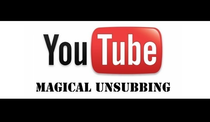 Give you Youtube Unsubscribe iMacro Script