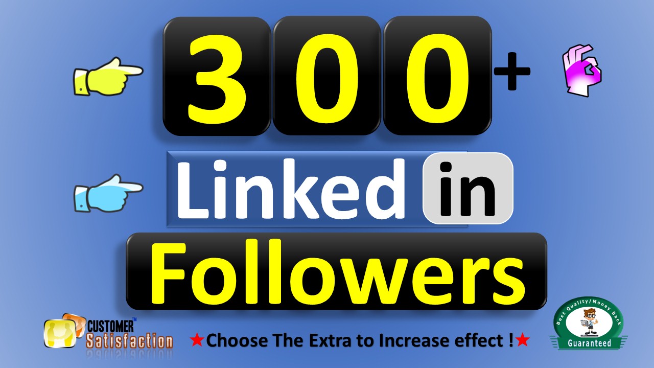 Promote 300+ LinkedIn Followers from Business Company Page or HQ Profile USA Quality, Real Active Users Guaranteed