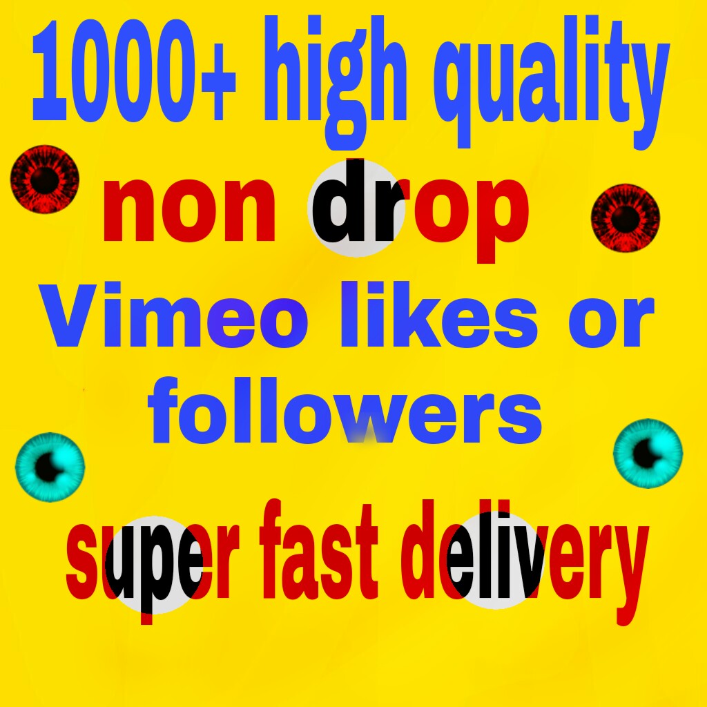 200+ vimeo video likes  non drop with fast delivery