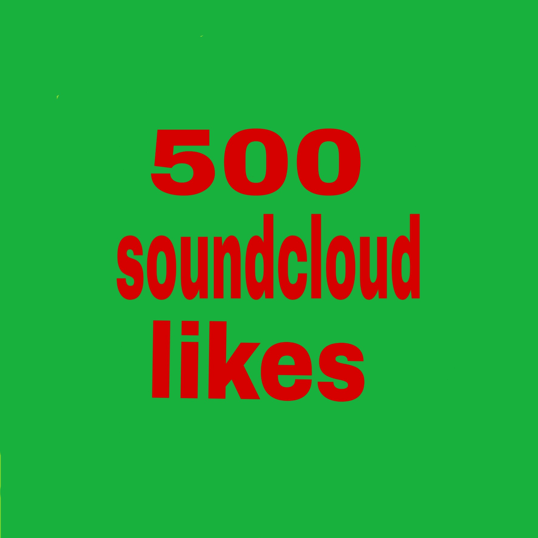 500 soundcloud  likes fast delivery