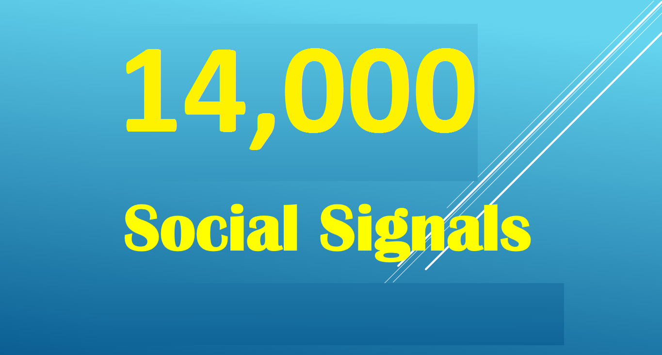 give 14,000 pinterest Social Signals from Social Media Website