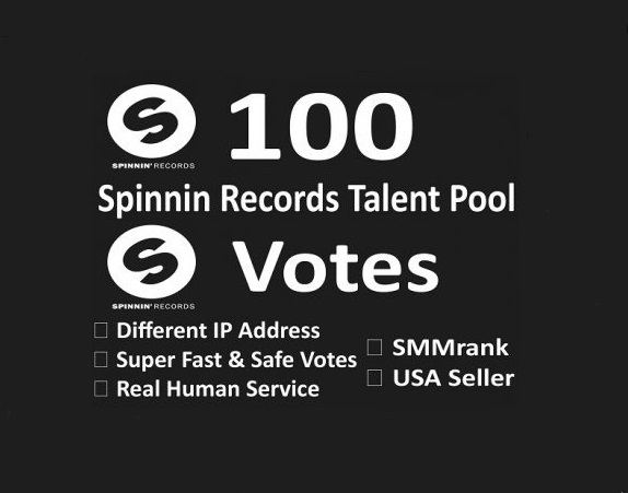 Promote Your Track In Top Spinnin Records Talent Pool 150 votes for $5