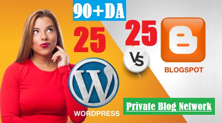 50 Solid contexual (Web2) PBN Blog POSTs Blogger and WordPress 90 High DA