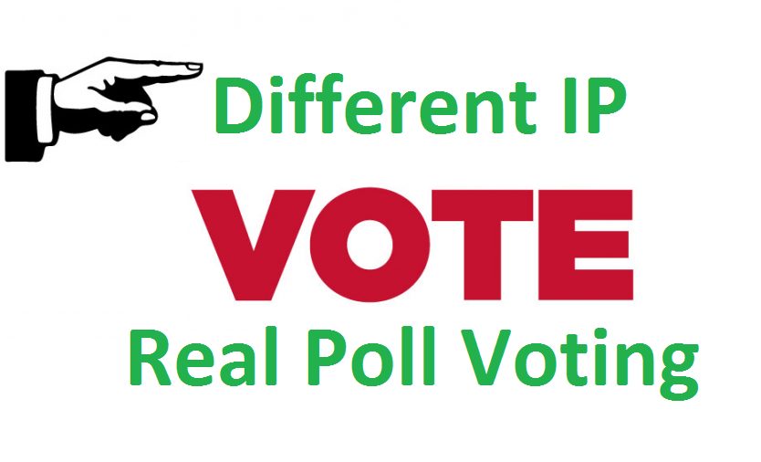 Only Different IP Vote for You