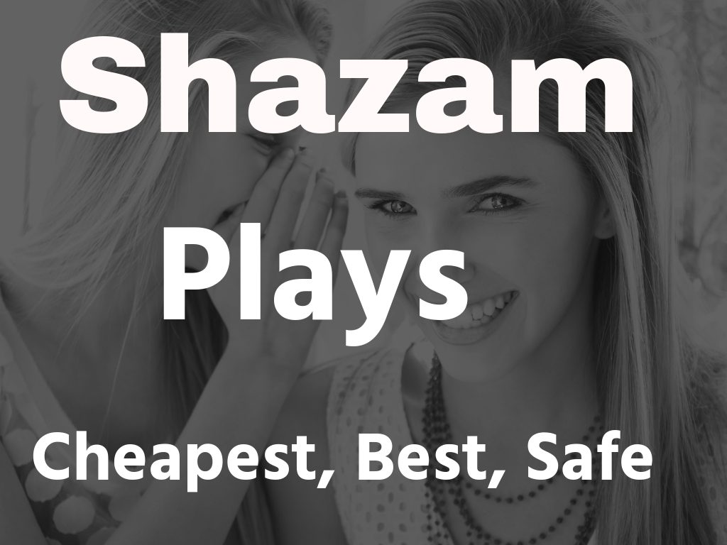 Shazam stream listener cheapest best quality services