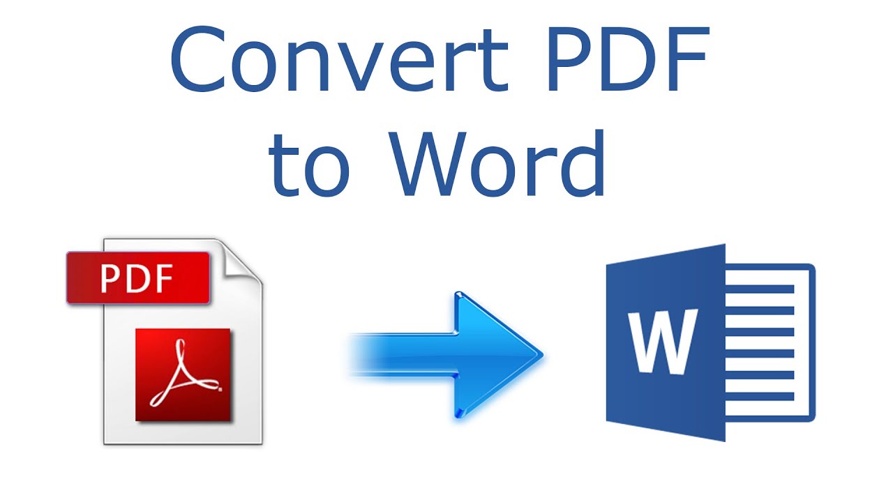 I will convert PDF to Microsoft word