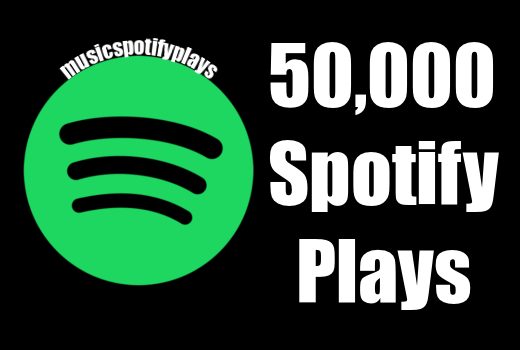 50,000 Real Spotify Plays Music Advertisement promotion
