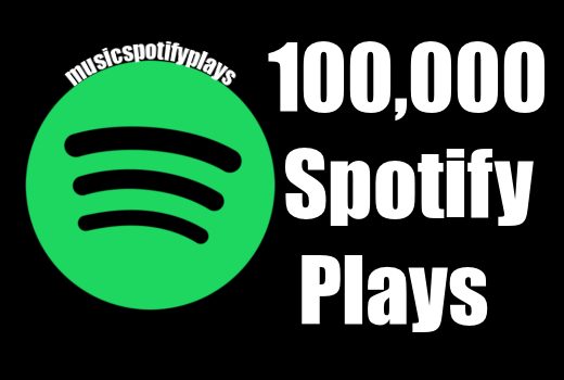 100,000 Real Spotify Plays Music Advertisement promotion