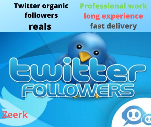 Add +300 TWITTER organic your niche targeted followers  from advertising campaigns to your account in less than 24h