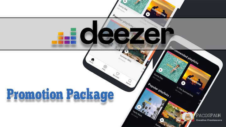 Deezer Promotion Package, likes, followers and streams