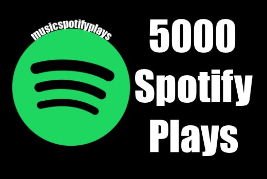 5,000 Real Safe HQ Spotify Streams Plays Music Advertisement Promotion