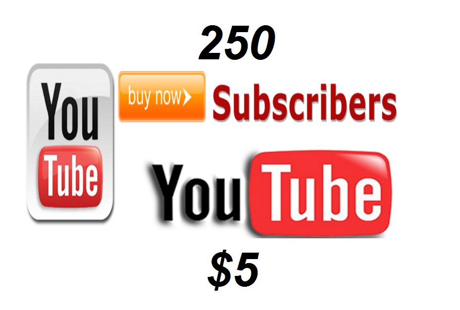 Give you 250 subscribers on your Youtube channel Real Active Users Guaranteed