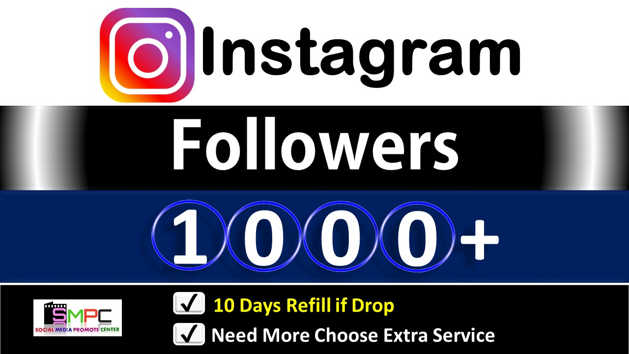 Get Instant 4000+ Instagram Followers, Real Active users, Guarantee for Refill if Drop