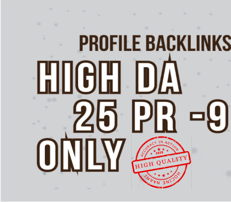 Backlinks DA 80+ All Pr9 25 Safe SEO High Profile