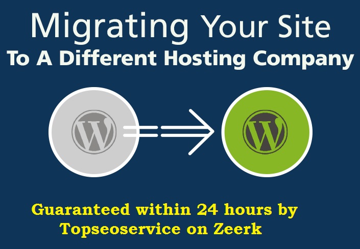 Migrate your WordPress Website to a new Hosting within 24 Hours