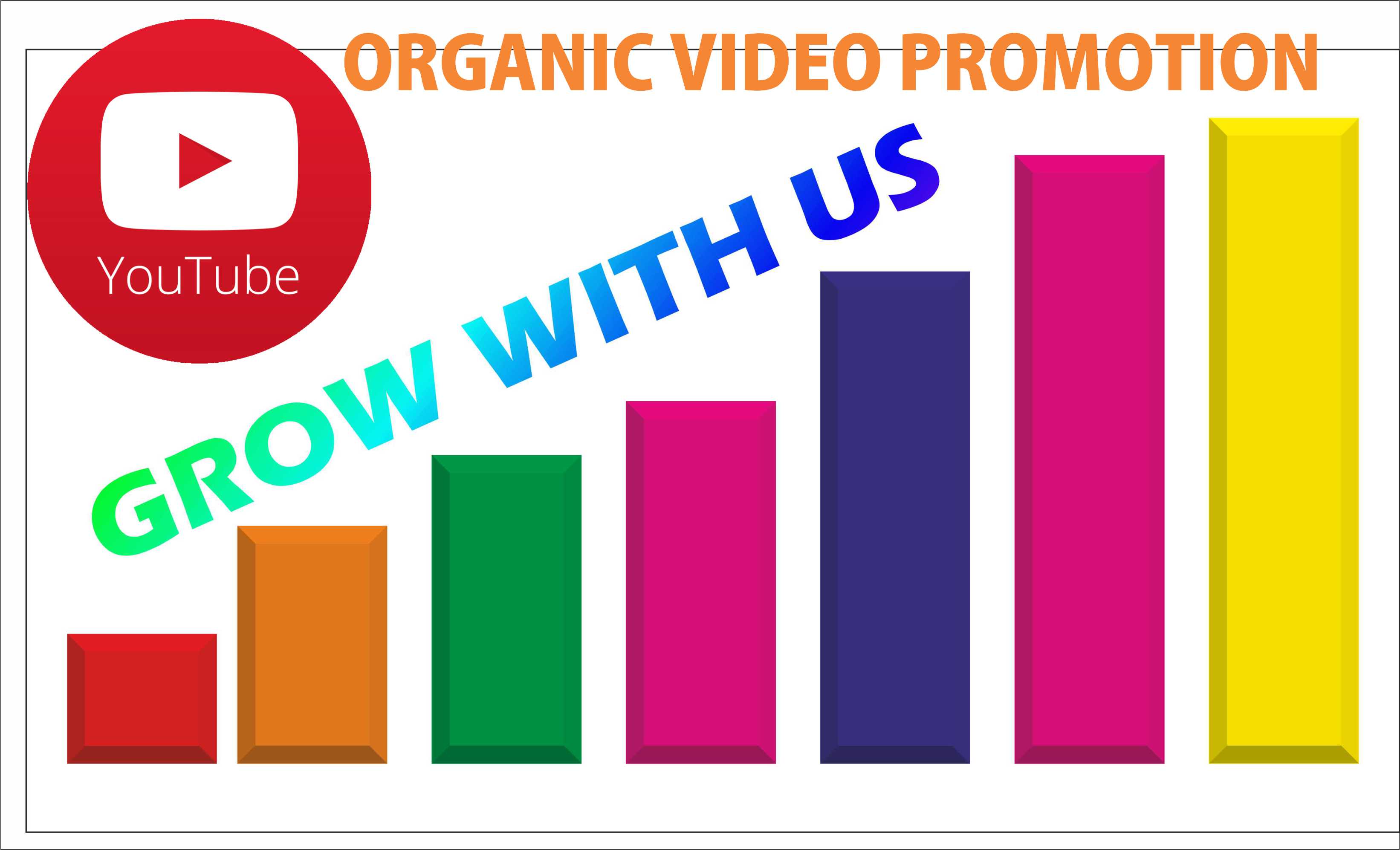 I will do YouTube organic Video views promotion