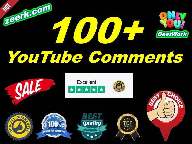 I Will Give You 100+ NoDrop YouTube Comments Lifetime Guaranteed