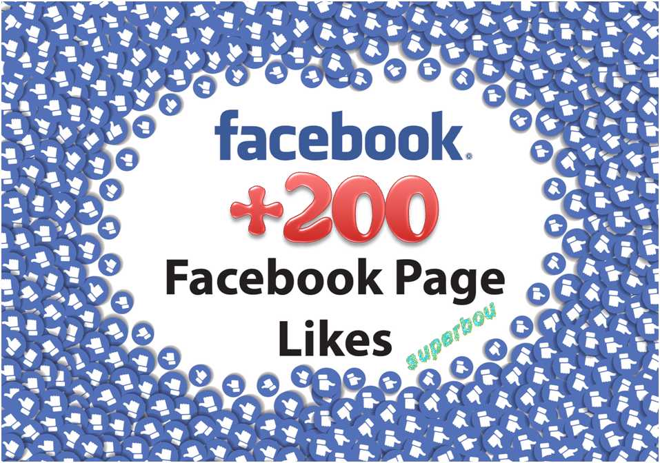 I well give you +200 facebook HQ fanpage likes