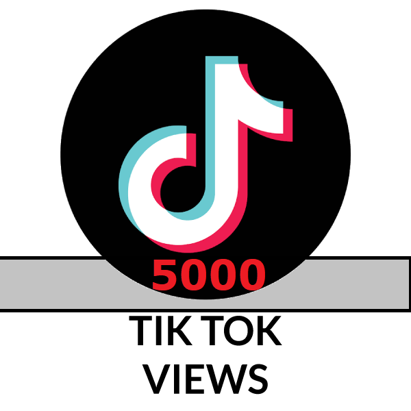 Send 5000 TIK TOK Video Views or 250 Video Likes