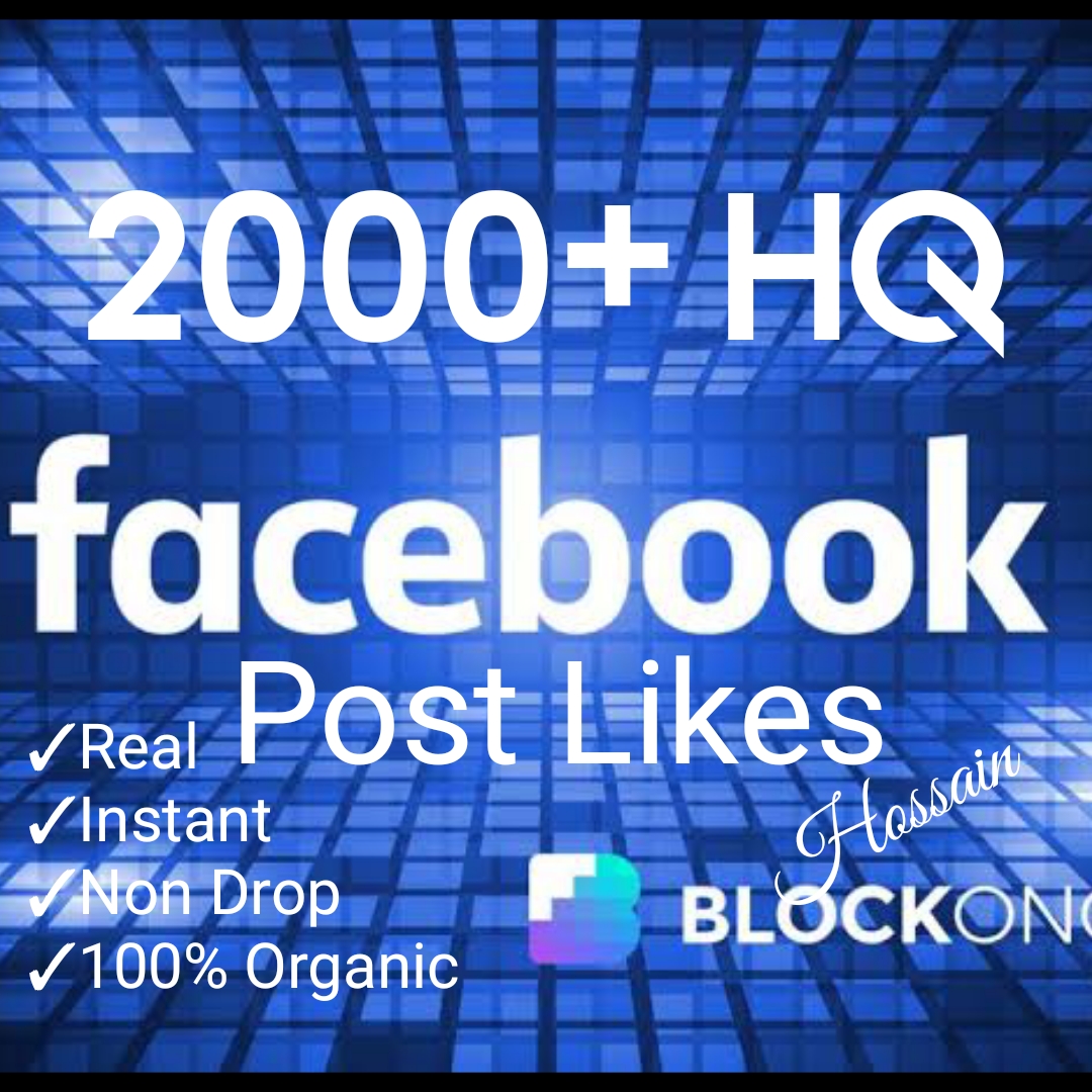 Promote your Facebook Post with 2000+ Likes at Instant with High quality Promotions,Real and 100% Organic.