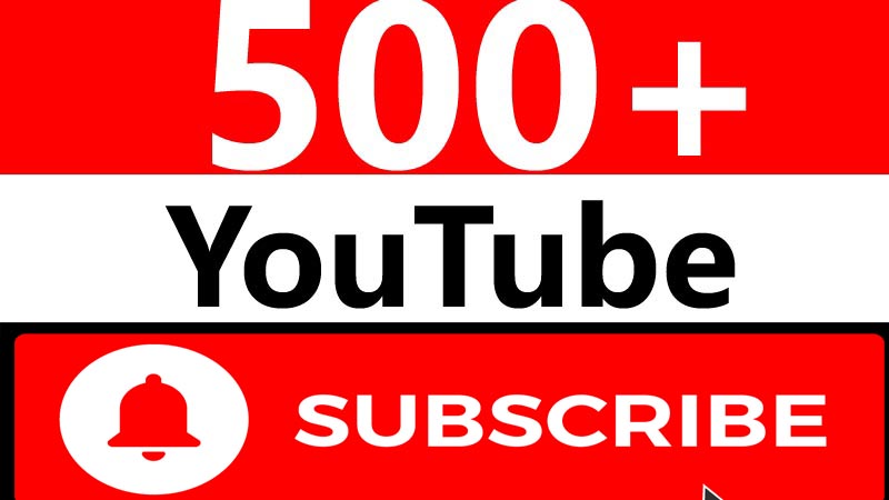 500+ REAL NON DROP MANUALLY YOUTUBE SUBSCRIBER QUICK JUST
