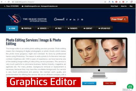 Dynamic Portfolio Website For Graphics Designer
