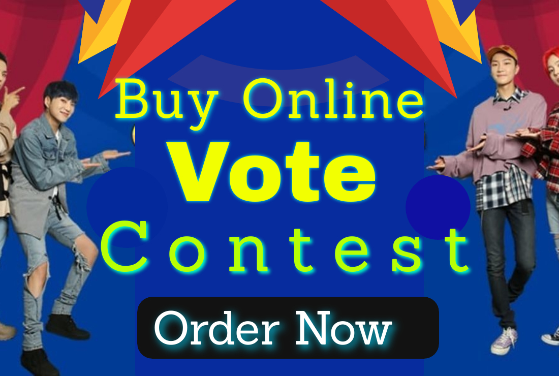 Manually get you 300 IP Real online voting contest votes for $5