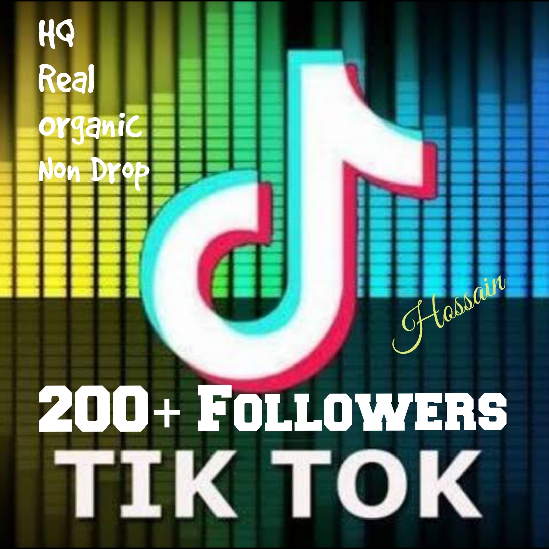 Add 200+ Followers in your Tik Tok post at instant.