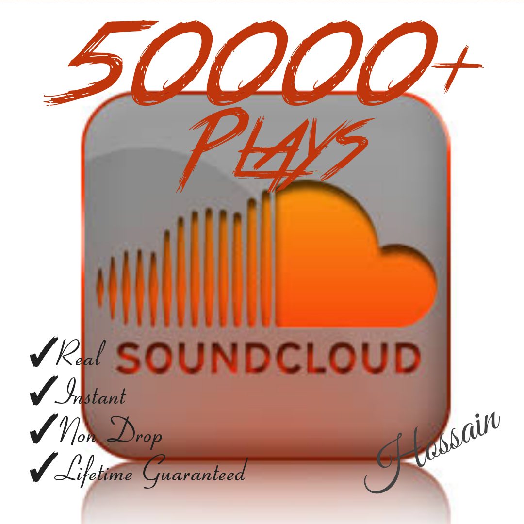 I will provide you 50000+ Plays for your SoundCloud Tracks with Real, HQ and 100% Organic at Instant.