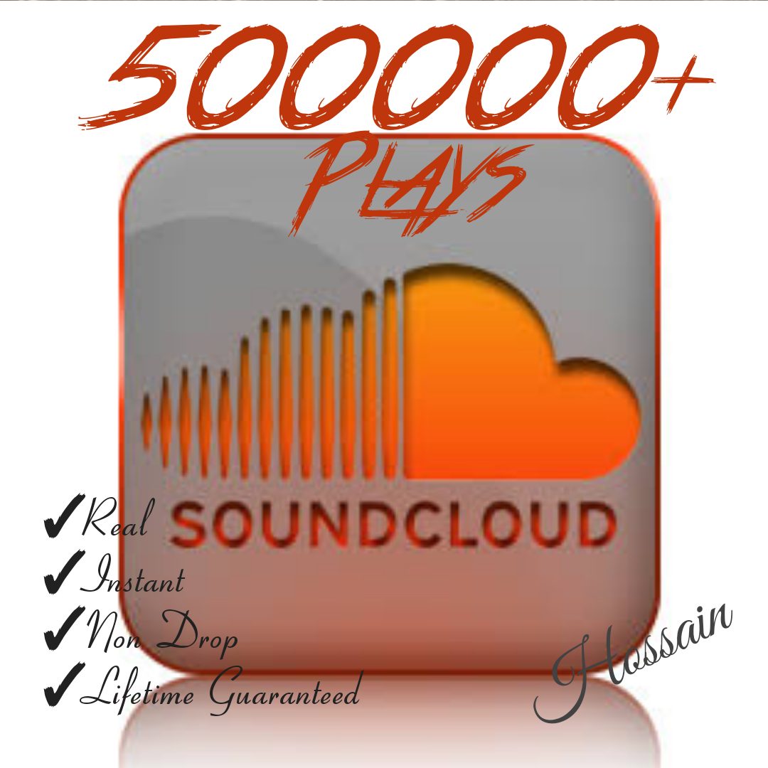 I will provide you 500000+ Plays for your SoundCloud Tracks with Real, HQ and 100% Organic at Instant.