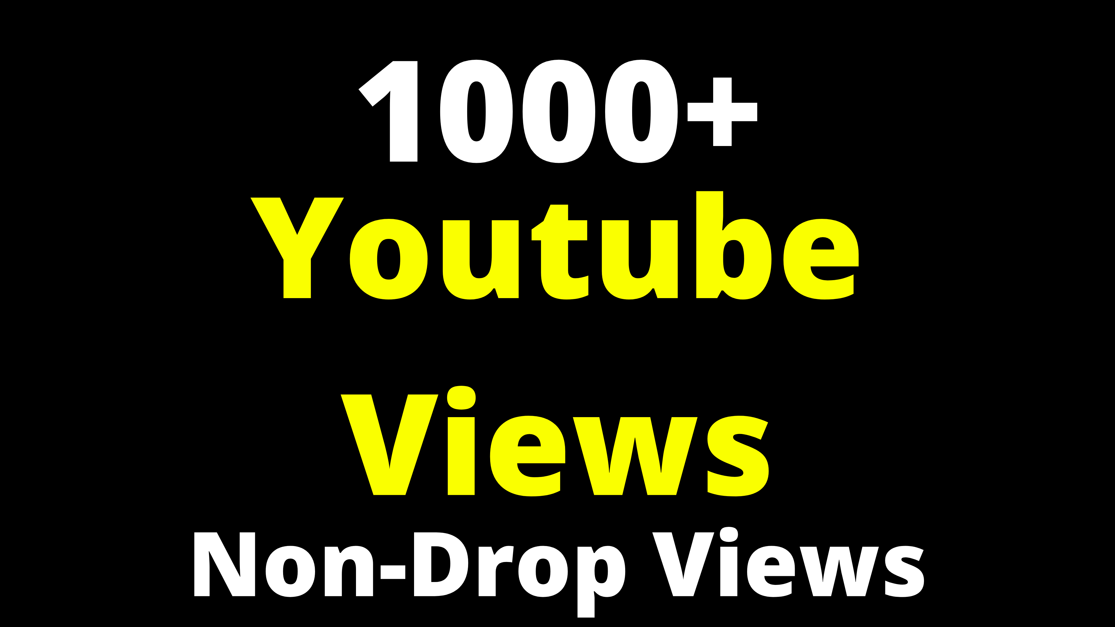 youtube real promotion on social media high quality 1000+ traffic