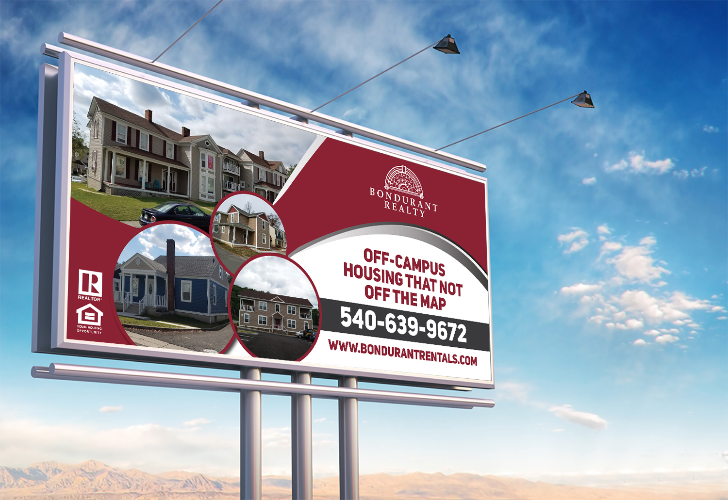 I will design a billboard, yard sign or signage for you within 24 hours