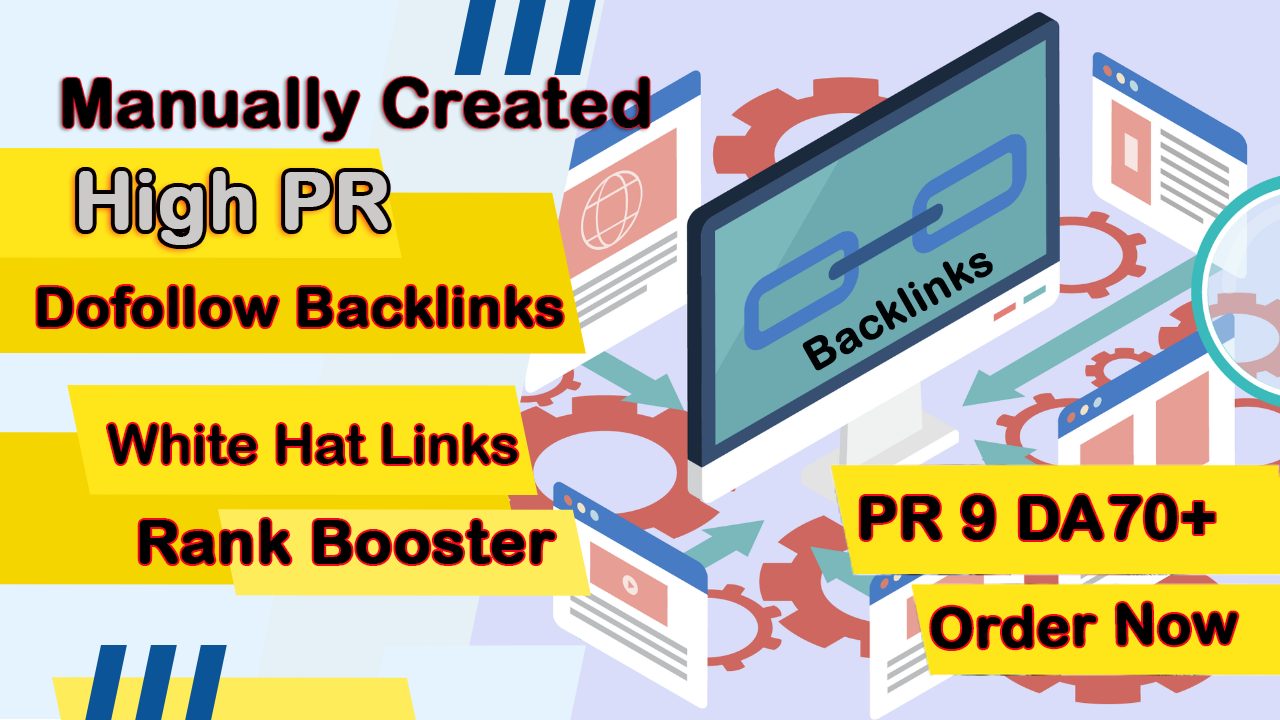 I will boost website ranking by 30 manual white hat high pr dofollow backlinks