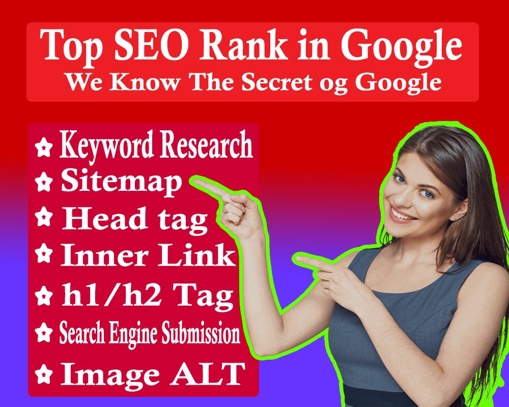 On page SEO to rank your website in Google
