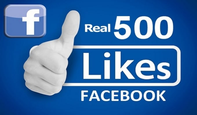 Instant 500 Facebook Post Likes or 10K Video Views