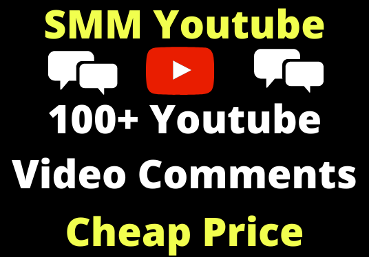Youtube Video Comments 100+ Non-Drop Real user Lifetime Guarantee
